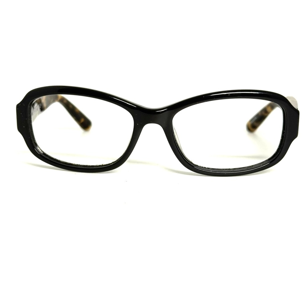 Bobbi Brown The Sydney/S JNN Y7 Black Tortoise Eyeglass Frames 54-17-130
